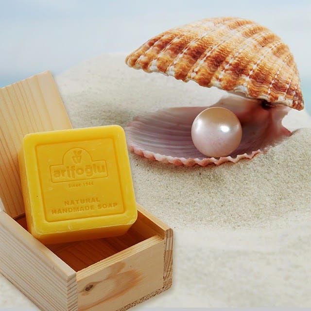 صابون مسحوق اللؤلؤ الطبيعي عارف أوغلو