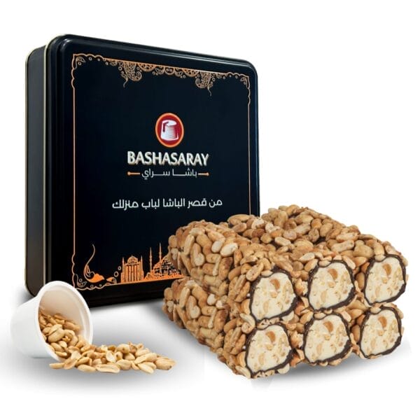 حلقوم تركي غني بالفستق الاكسترا والكاكاو والكريمة