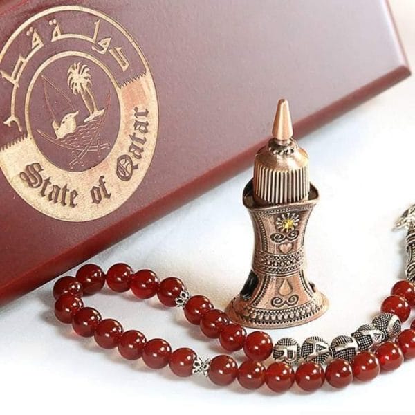 Qatar rosary set of luxurious original silver, Fast delivery to all countries of the world within three to five working days from Bashasaray to your door. Order now