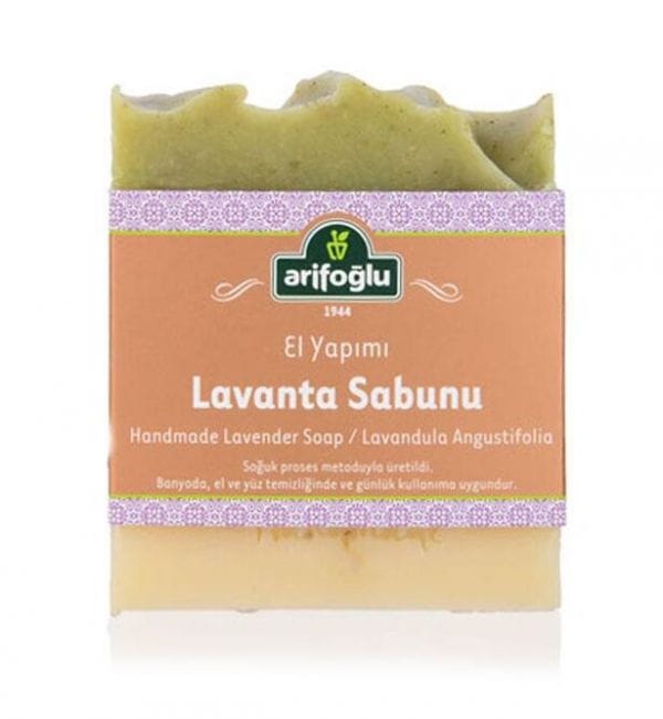 Natural handmade lavender soap from Arifoglu