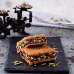 Pomegranate and pistachio baklava Hafez Mustafa
