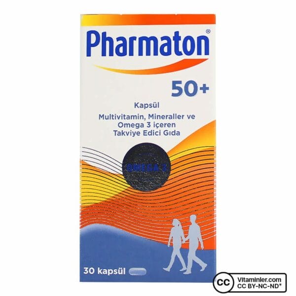 pharmaton 50 plus 30 kapsl 45430