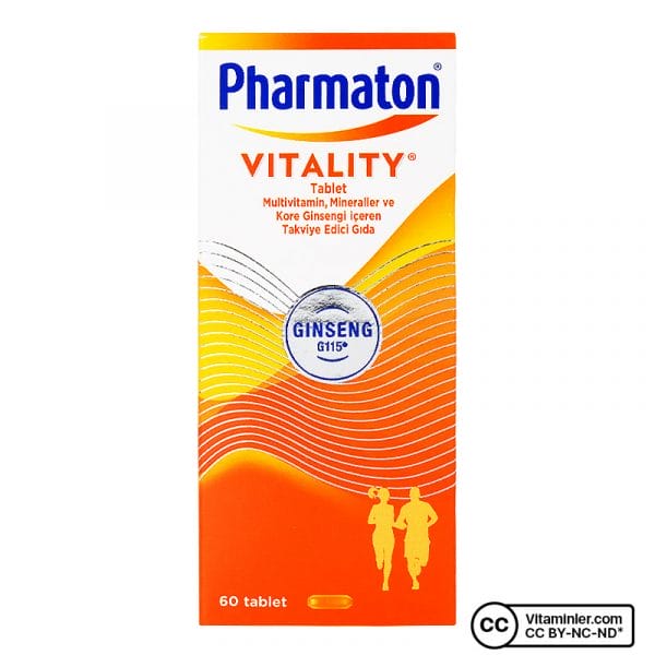 pharmaton vitality 60 tablet 65334 1