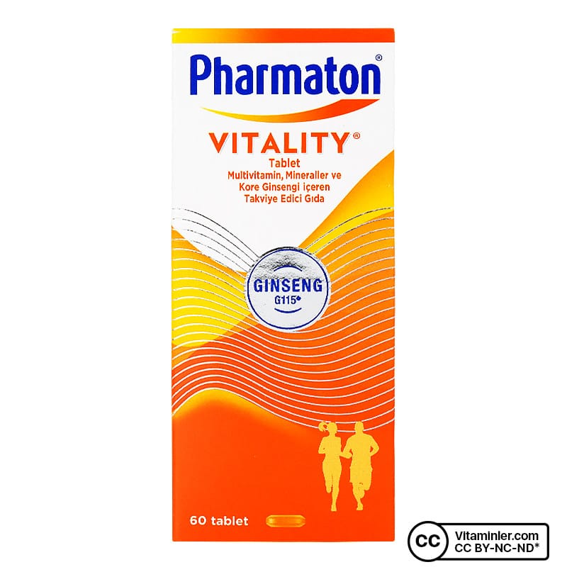 pharmaton vitality 60 tablet 65334