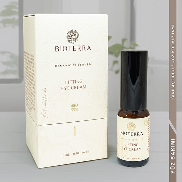 EYBioterra Organik Lifting Eye Cream 15 ml Sıkılaştırıcı Göz Kremi