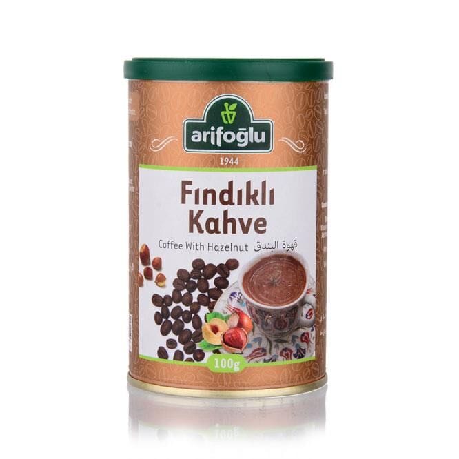 Turkish coffee with hazelnut flavour 100g Arefoglu