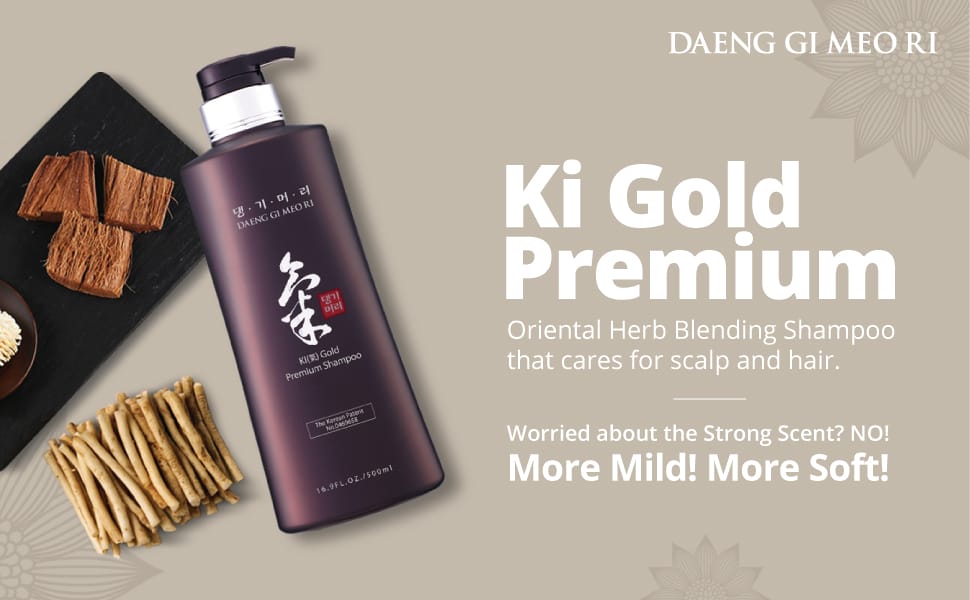 شامبو الجنسنج Ki Gold Premium كي جولد