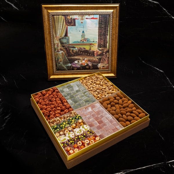 Mixed Turkish delight with premium nuts 3,560 grams