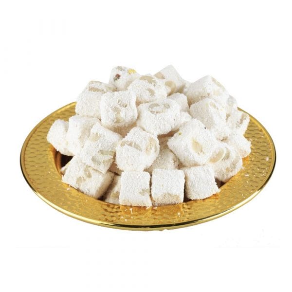 Delight slices with milk, coconut and peanuts from Turku Baba, with a delicious taste and unparalleled flavor from Bashasaray Fast delivery to all over the world