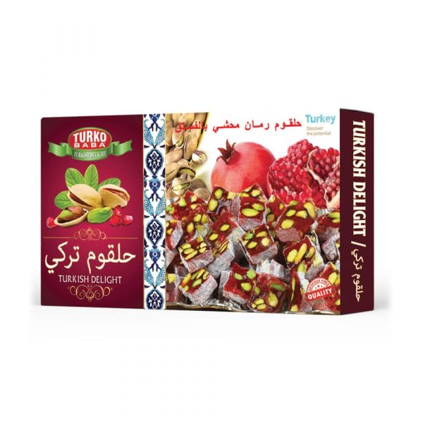 Delight with pistachio and pomegranate 400 gr