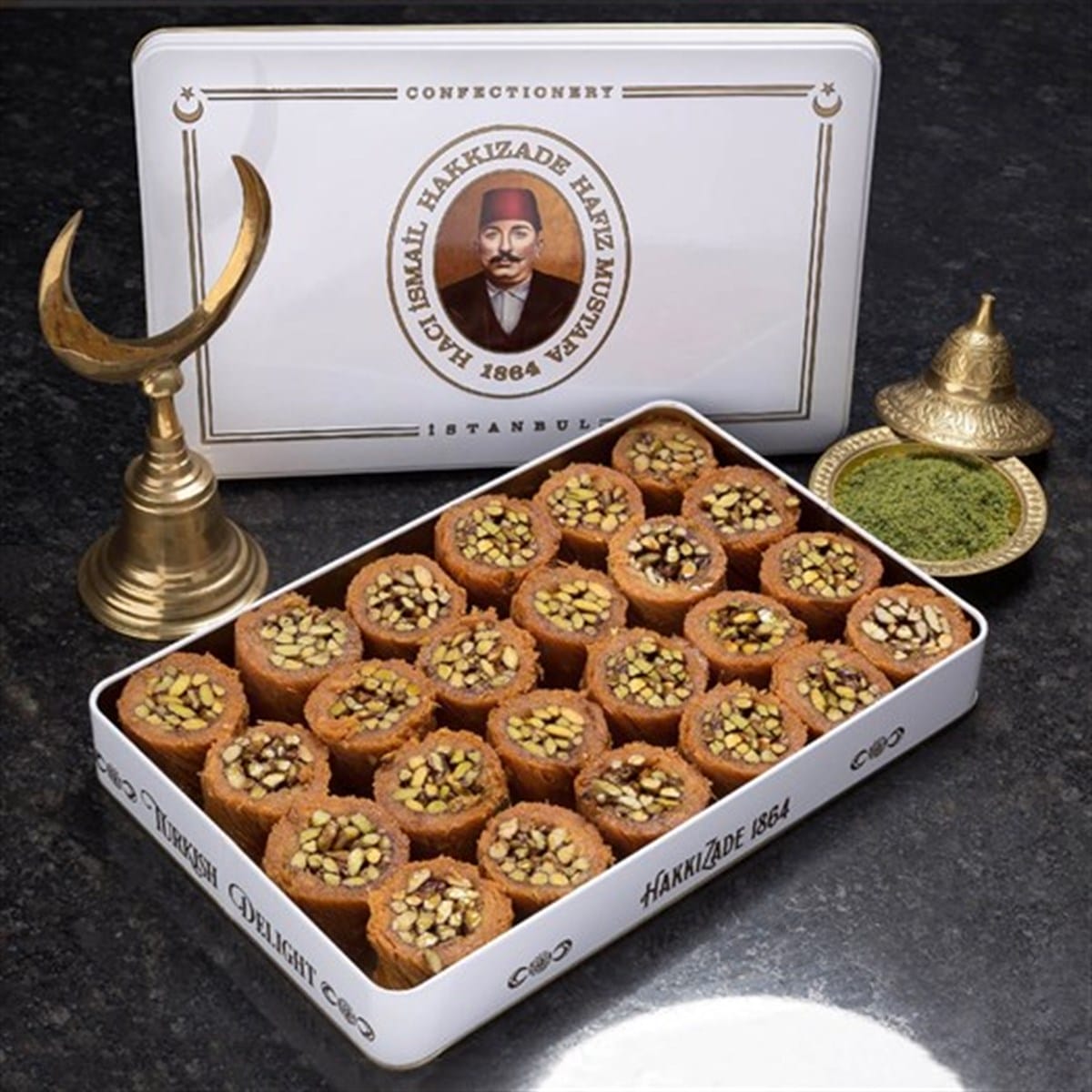 مبرومة فستق عنتابي حافظ مصطفى 2.200 غرام مبرومة فستق عنتابي حافظ مصطفى 2.200 غرام