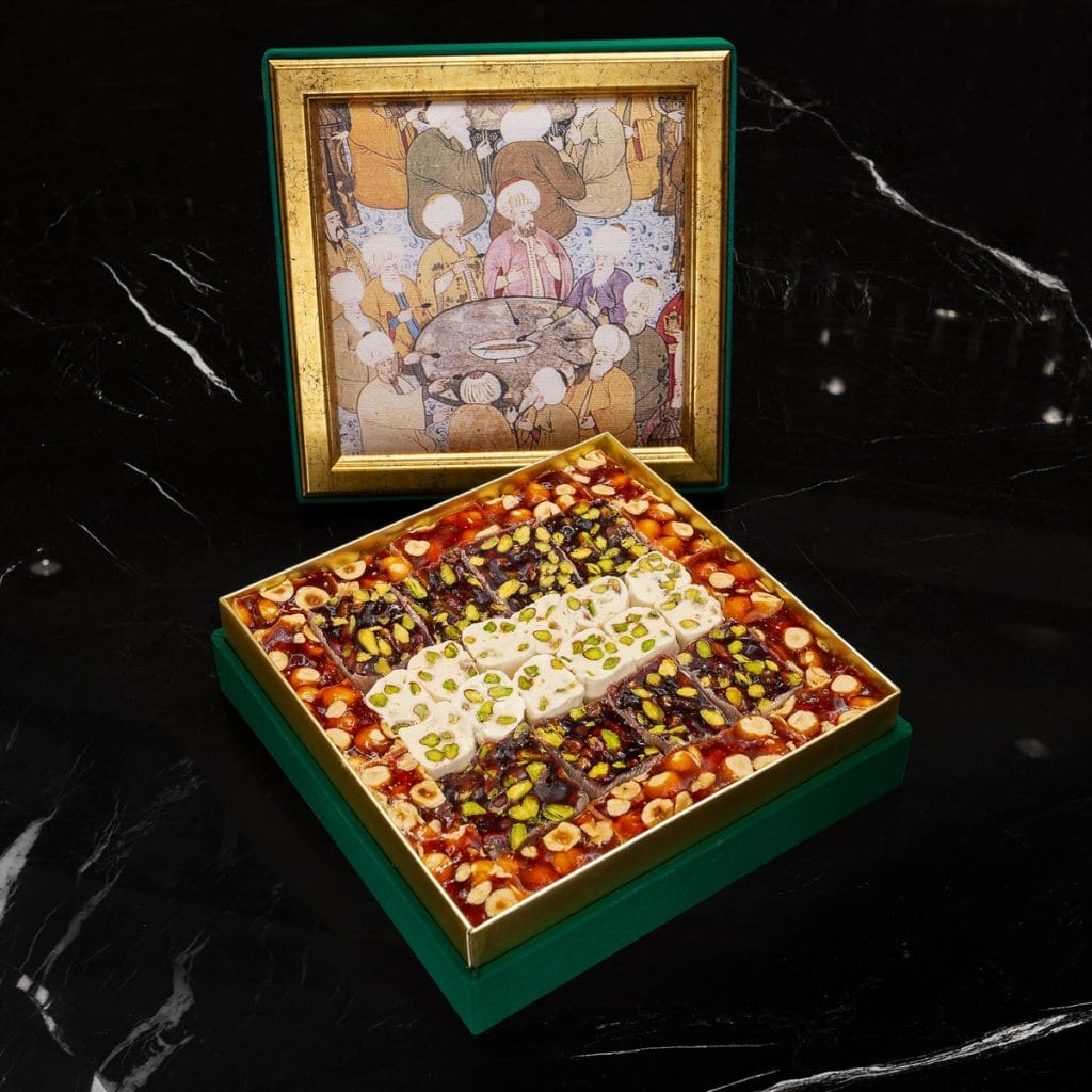 Assorted Delights Ottoman box 1,550 grams