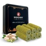 حلقوم بالفستق المجروش مع التفاح المميز