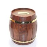 حصالة نقود خشبية 450 غرام