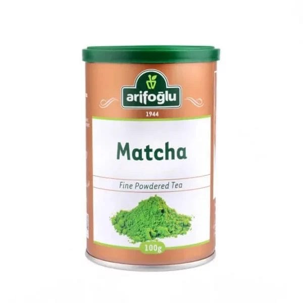 Matcha powder from Arifoglu