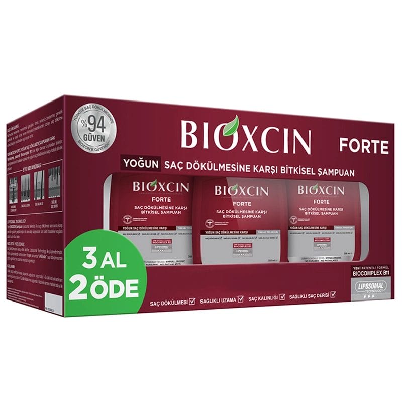 bioxcin forte sac dokulmesine karsi bakim sampuani 300 ml 3 al 2 ode bioxcin 154657 13 B