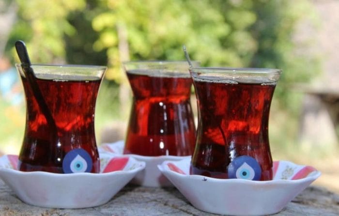كاسات الشاي التركي