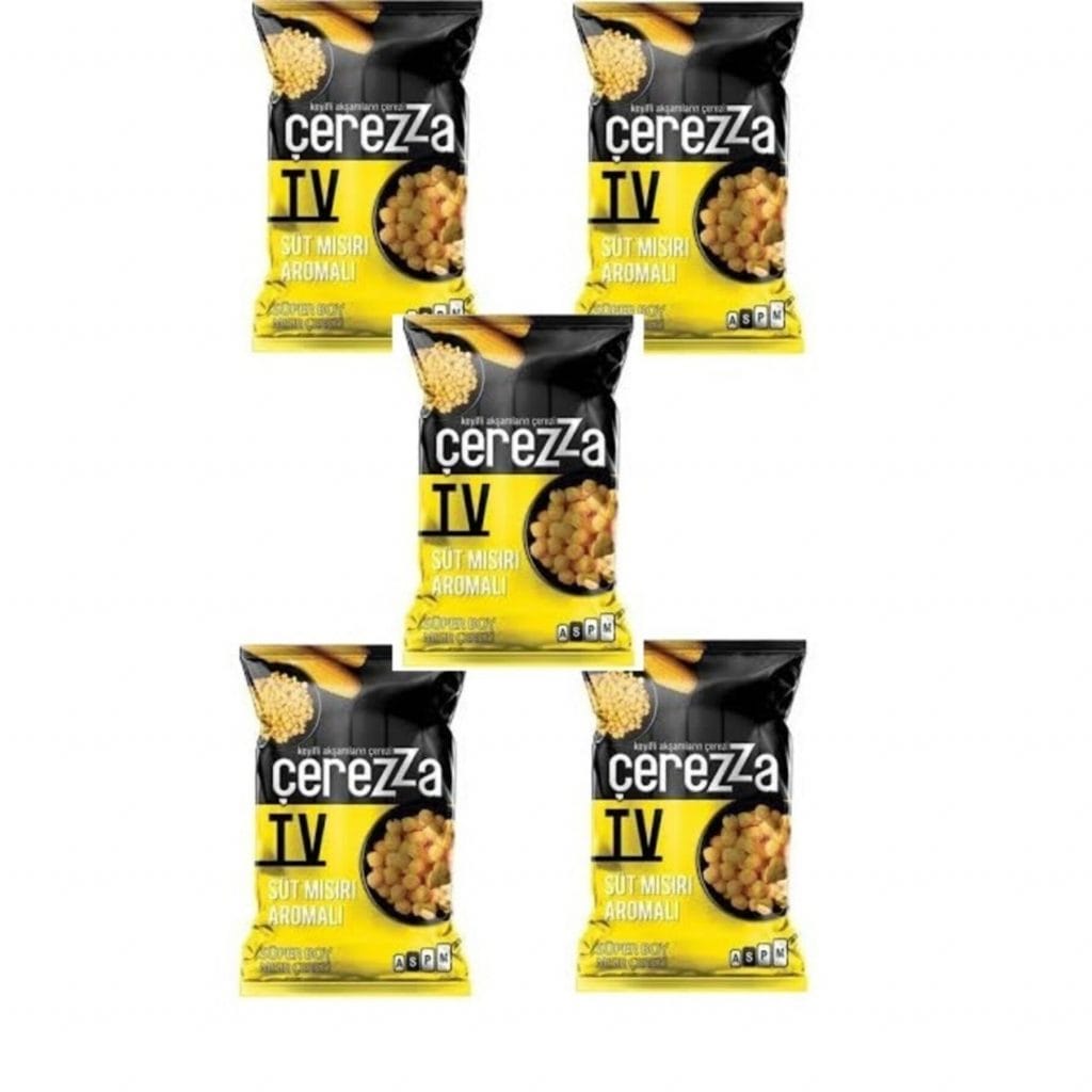 Yellow cerezza chips with corn flavor - 5 bags