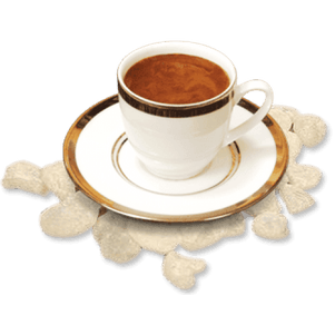 Turkish coffee with mastic