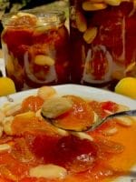 Nazlikoy Ready-made Turkish Apricot Jam with Almonds - 460 gr