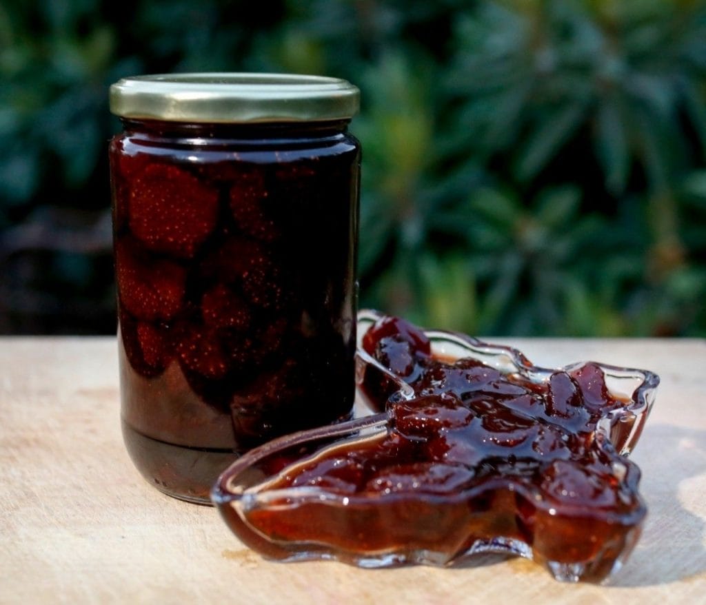 Strawberry jam from
