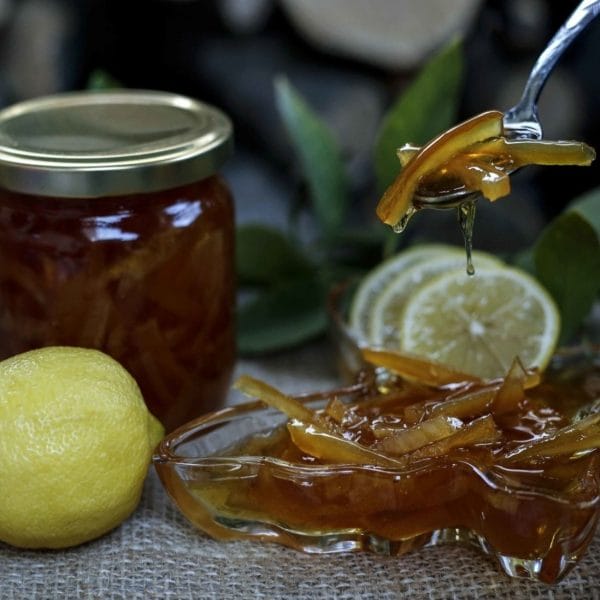 Handmade Turkish lemon jam from Nazlikoy