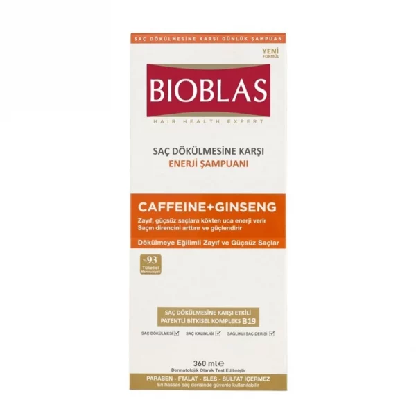 Bioblas Ginseng Caffeine Hair Shampoo