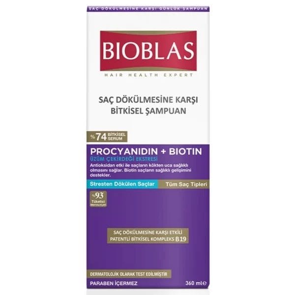 BioBlas Stress-Induced Hair Loss Shampoo | 360ml
