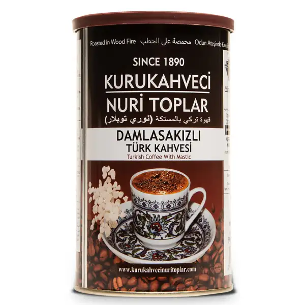 Nuri Toplar Turkish Coffee with Hazelnut - 250 Gr