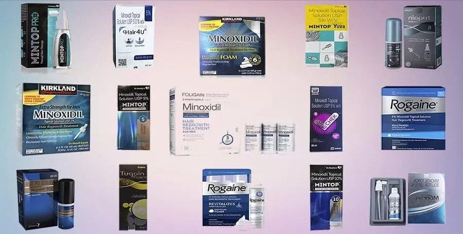 أفضل نوع minoxidil