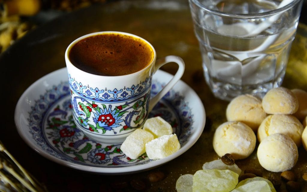 القهوة التركية بالمستكة 