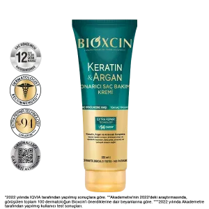 Bioxcin Conditioner with Keratin and Argan for Hair Repair