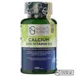 natures supreme calcium with vitamin d3 120 tablet 17985 small