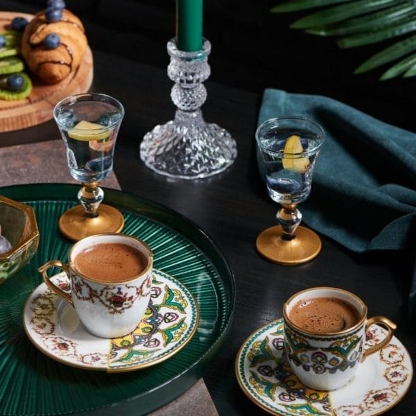Turkish Coffee Cup Set, Duo