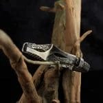 سوار جلد من الفضة الاسترليني 925 منقوش للرجال