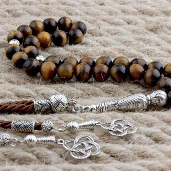 سبحة حجر عين النمر