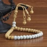 سبحة فضة مصنوعة يدويًا | عيار 1000