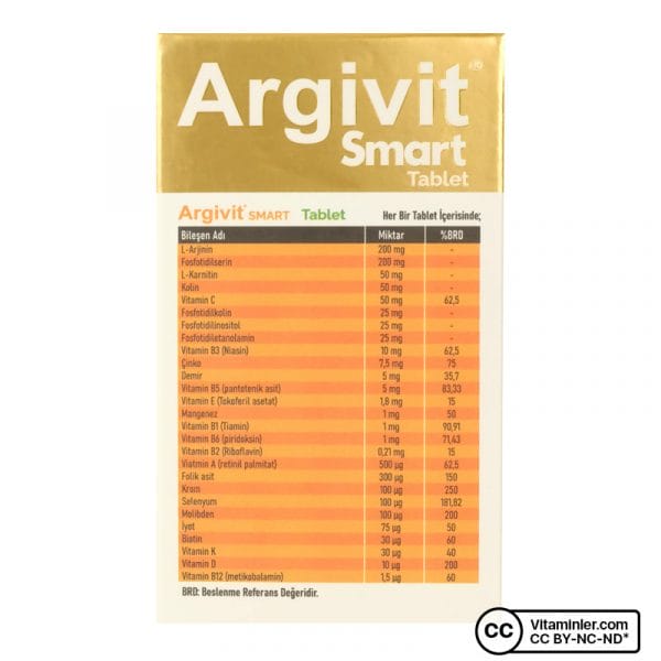 argivit smart 30 tablet 77197