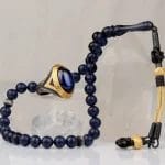 خاتم فضة مطلي بطبقة روديوم ومزين بحجر الزركون ومصنوع بحرفية عالية