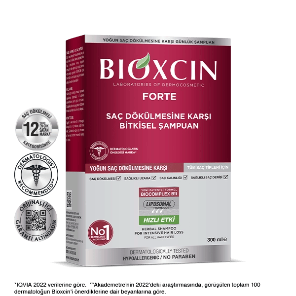 Bioxcin Forte Anti-hair Loss Shampoo | BashaSaray Store
