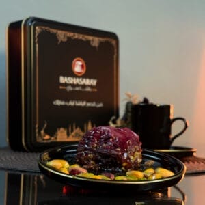 بقلاوة بالشمندر الأحمر