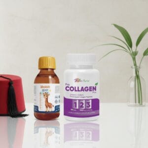 باقة حبوب كولاجين وشراب ارجفين